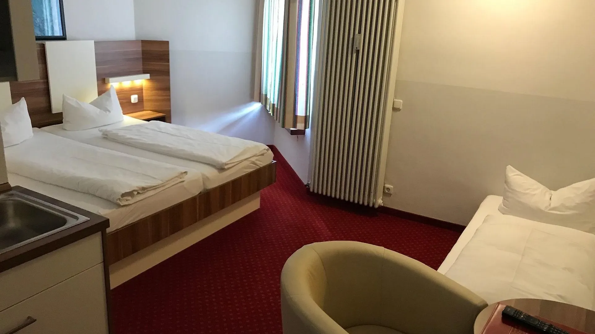 Central Hotel-Apart Muenchen 3*, Mnichov Německo