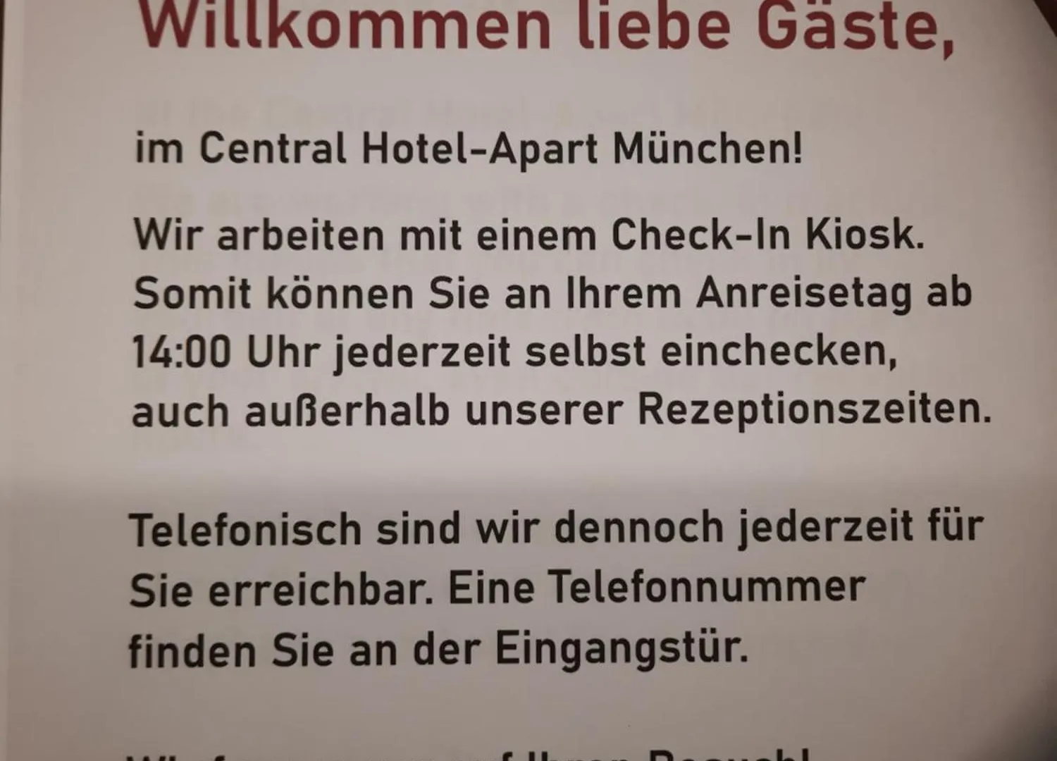 Aparthotel Central Hotel-Apart Muenchen